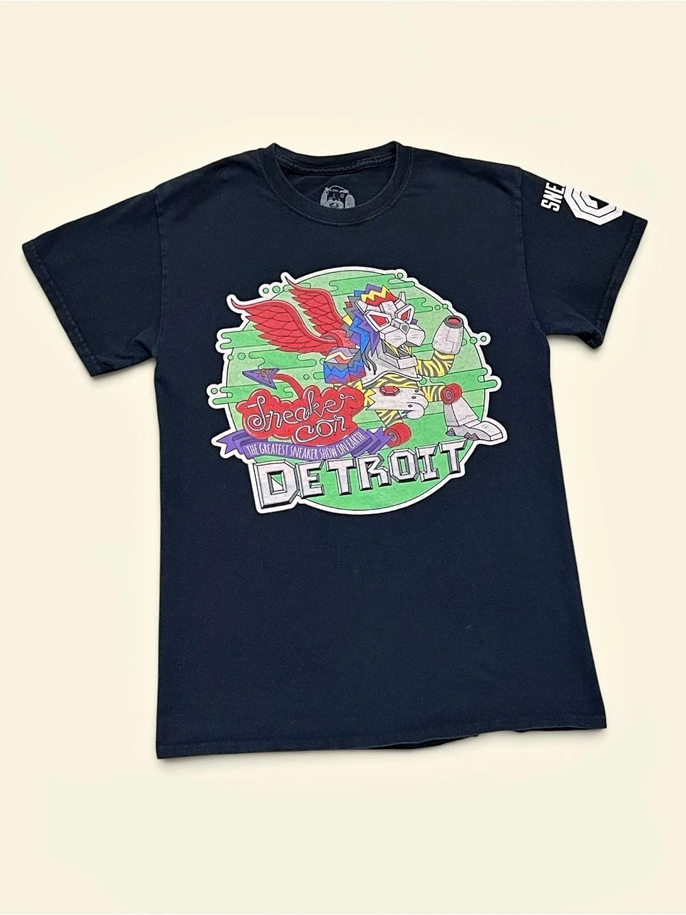 Sneaker Con Detroit Official Event Tee Graphic Tee Size Small